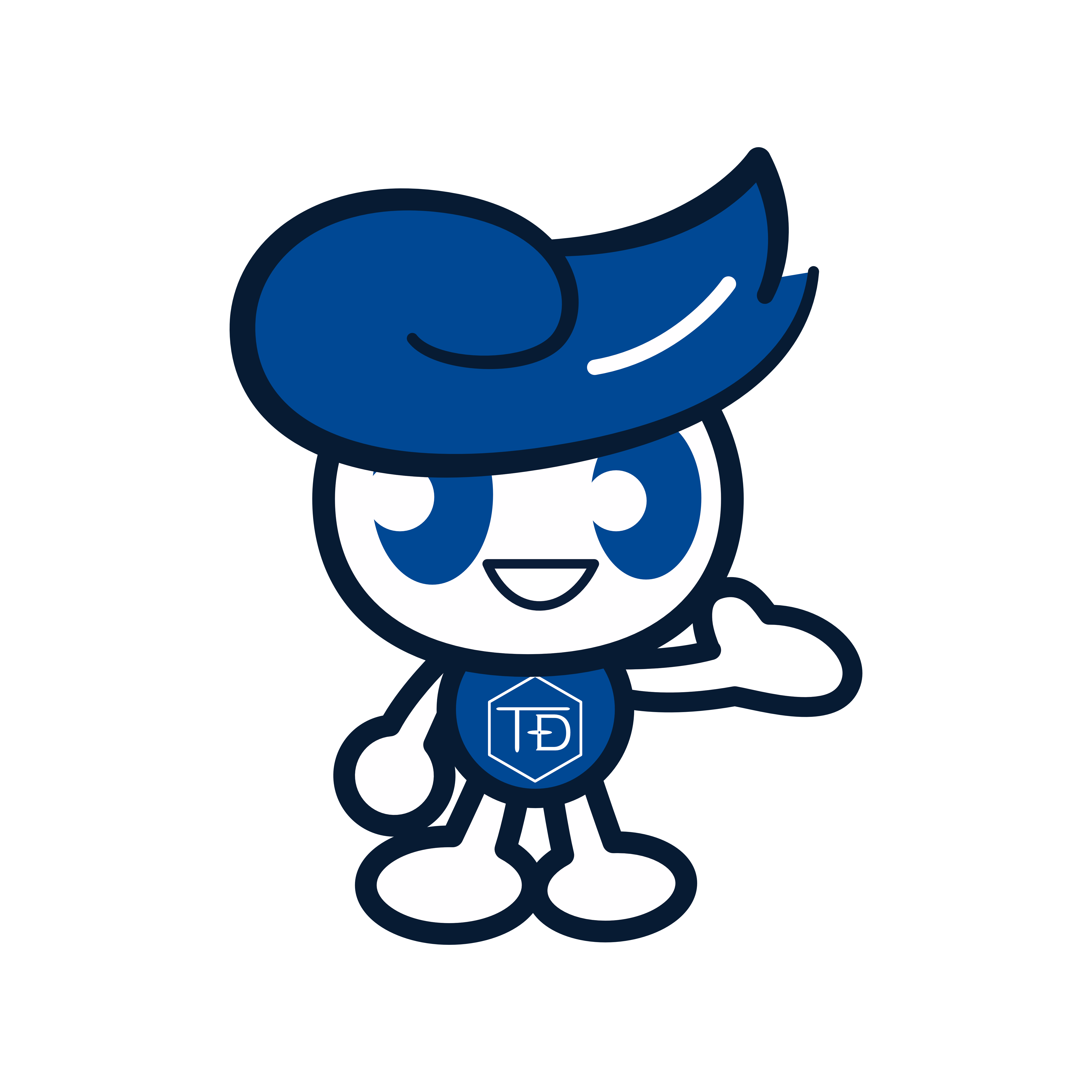 東海電子公式キャラクター T.D.(ティディー)